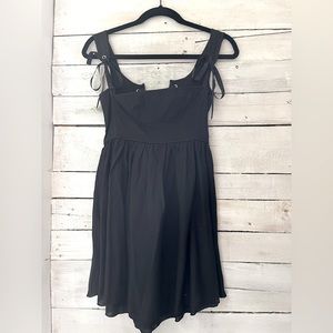 Kitteny brand black corset baby doll dress